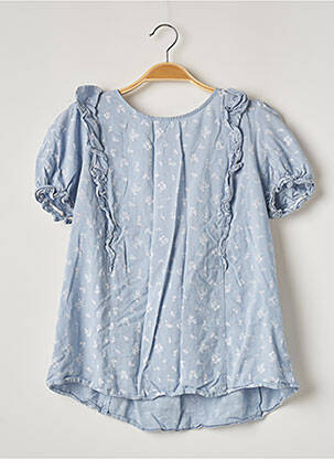 Top bleu EASY CLOTHES pour femme