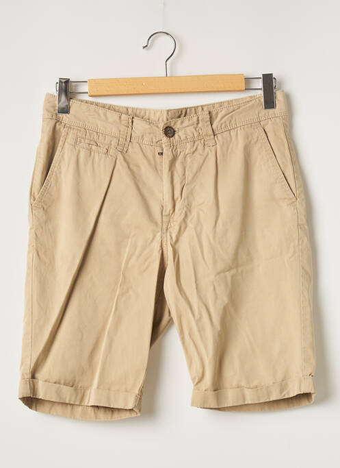 Bermuda beige CROSSBY pour homme