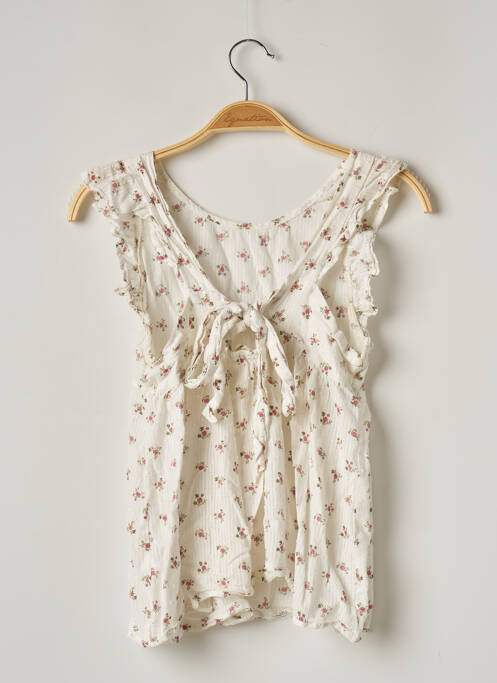 Top beige EASY CLOTHES pour femme