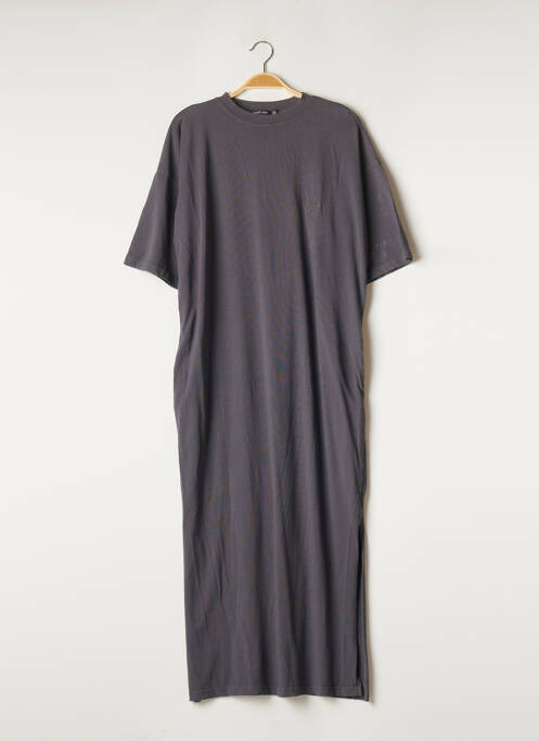 Robe longue gris NASTY GAL pour femme