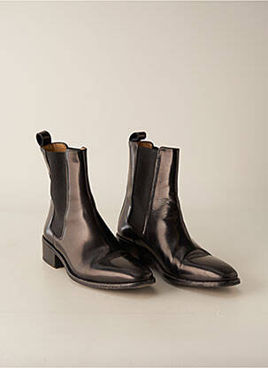 Bottines/Boots noir PETE SORENSEN pour femme
