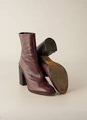 Bottines/Boots rouge DEAR FRANCES pour femme seconde vue