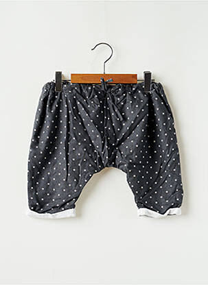 Pantalon droit taille normale taille ajustable gris L'ILE AUX FEES fille