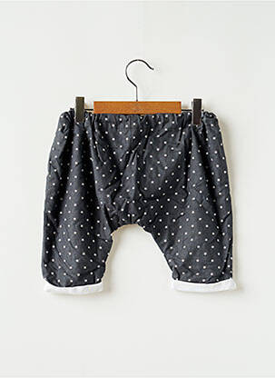 Pantalon droit taille normale taille ajustable gris L'ILE AUX FEES fille