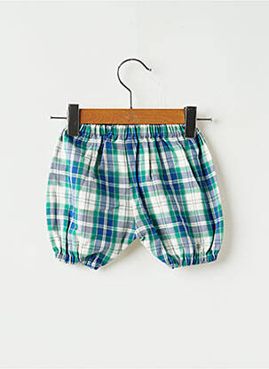 Short tissage popeline taille élastique bleu LA FEE MAE garçon