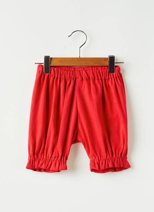 Pantalon droit rouge CHARLOTTE SY DIMBY pour fille