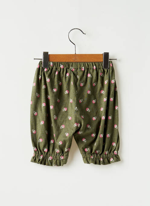 Pantalon droit vert L'ILE AUX FEES pour fille