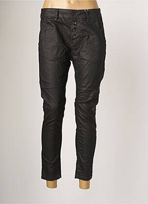 Pantalon slim stretch taille normale noir R JEANS femme