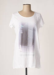 T-shirt blanc YAYA pour femme seconde vue