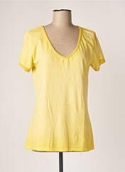 T-shirt jaune PAKO LITTO pour femme seconde vue