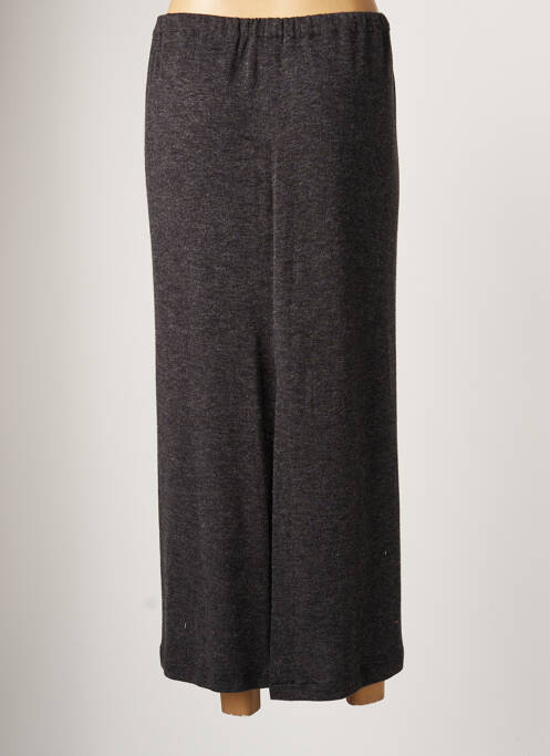 Jupe longue gris MARILU pour femme