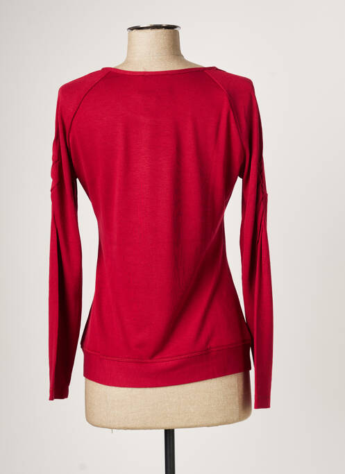 Top rouge QUATTRO pour femme