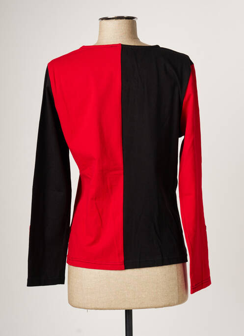 Top rouge AURA BY FIGURE LIBRE pour femme