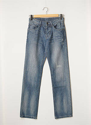 Jeans coupe droite bleu BONOBO JEANS pour homme