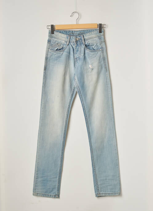 Jeans coupe droite bleu BONOBO JEANS pour homme