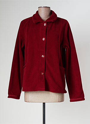 Polaire rouge AGATHE & LOUISE pour femme