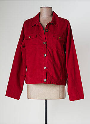 Veste casual rouge AGATHE & LOUISE pour femme