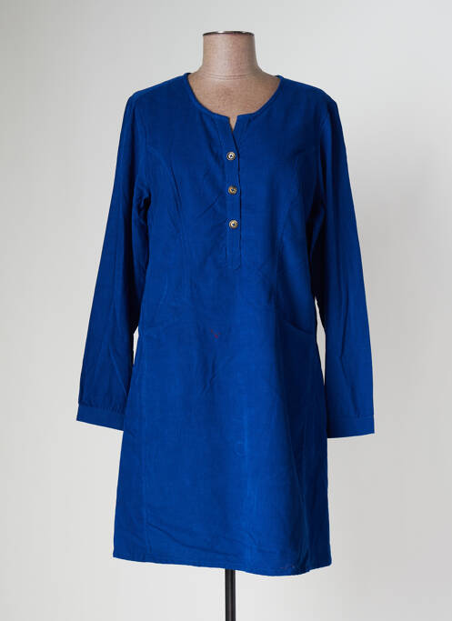 Robe courte bleu AGATHE & LOUISE pour femme