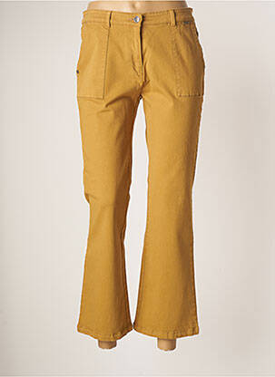 Pantalon 7/8 jaune AGATHE & LOUISE pour femme