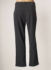 Pantalon chino noir AGATHE & LOUISE pour femme seconde vue
