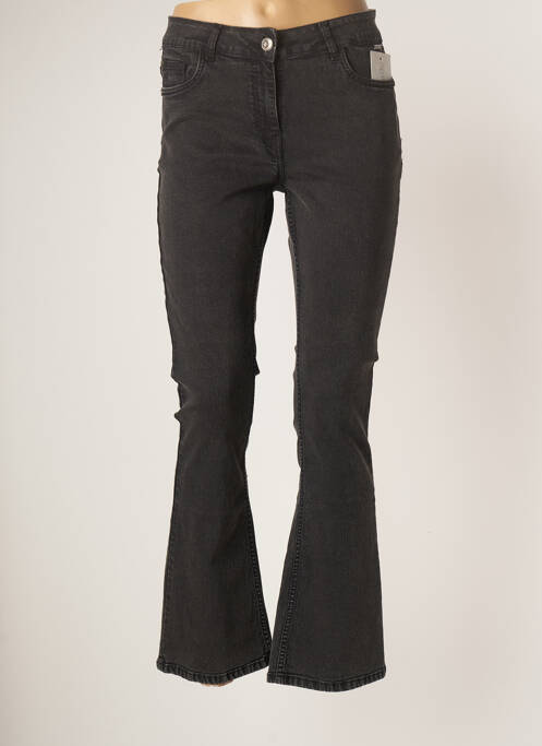 Jeans bootcut gris AGATHE & LOUISE pour femme