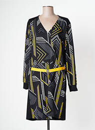 Robe mi-longue manches longues manches longues noir MADO ET LES AUTRES femme