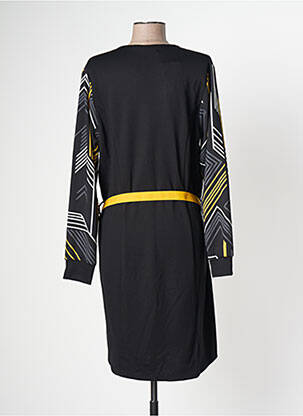 Robe mi-longue manches longues manches longues noir MADO ET LES AUTRES femme