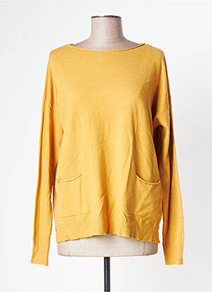 Pull stretch manches longues jaune MADO ET LES AUTRES femme