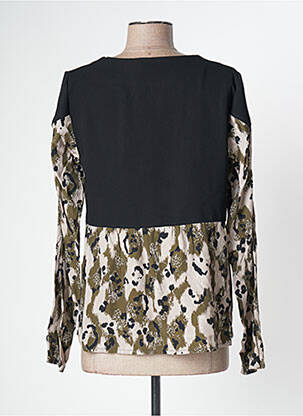 Blouse col rond manches longues vert MADO ET LES AUTRES femme