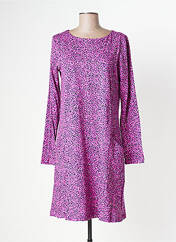 Robe mi-longue violet LILY & ME pour femme seconde vue