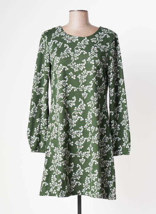 Robe pull vert LILY & ME pour femme