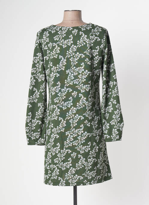 Robe pull vert LILY & ME pour femme