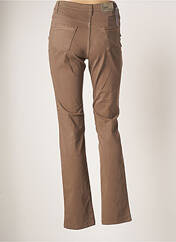 Pantalon droit marron WALTRON pour femme seconde vue