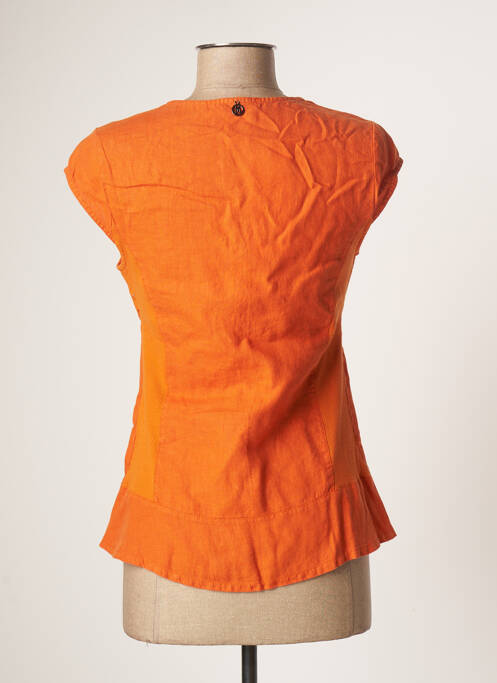 Top orange MALOKA pour femme