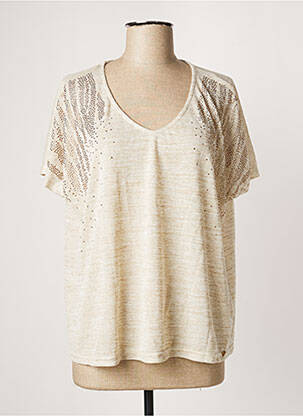 Top beige EGO pour femme
