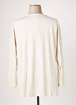 T-shirt manches longues manches longues beige YESTA femme