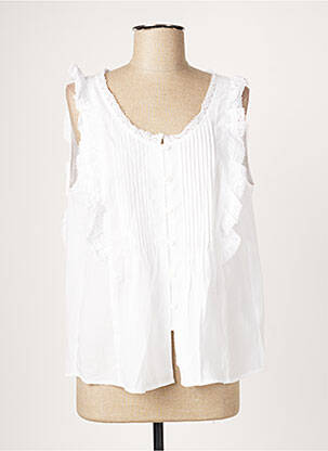 Chemisier blanc YEST pour femme