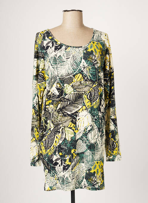 Tunique manches longues vert YEST pour femme