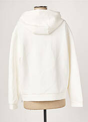 Sweat-shirt à capuche beige YESTA pour femme seconde vue