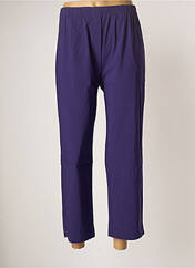 Pantalon 7/8 violet OLIVER JUNG pour femme seconde vue