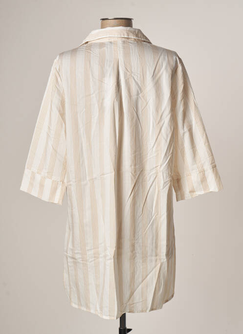 Tunique manches longues beige YEST femme