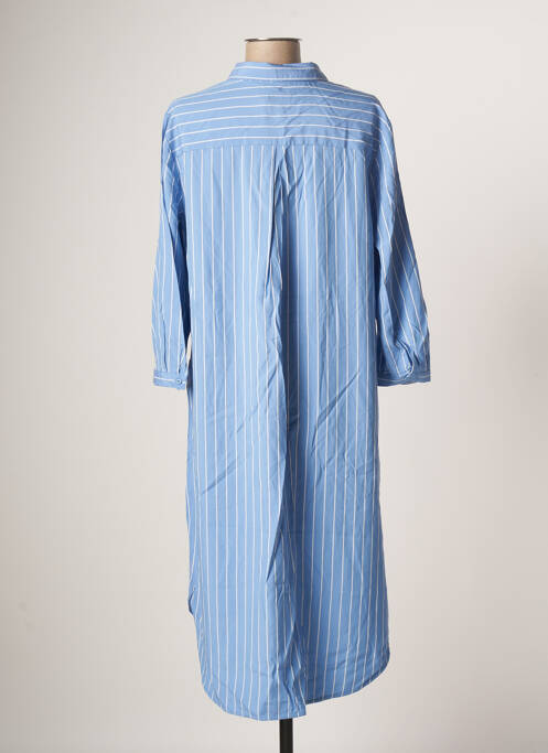 Robe mi-longue bleu YEST pour femme