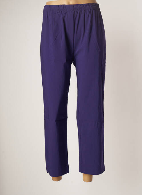 Pantalon 7/8 violet OLIVER JUNG pour femme
