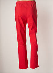 Pantalon slim rouge OLIVER JUNG pour femme seconde vue