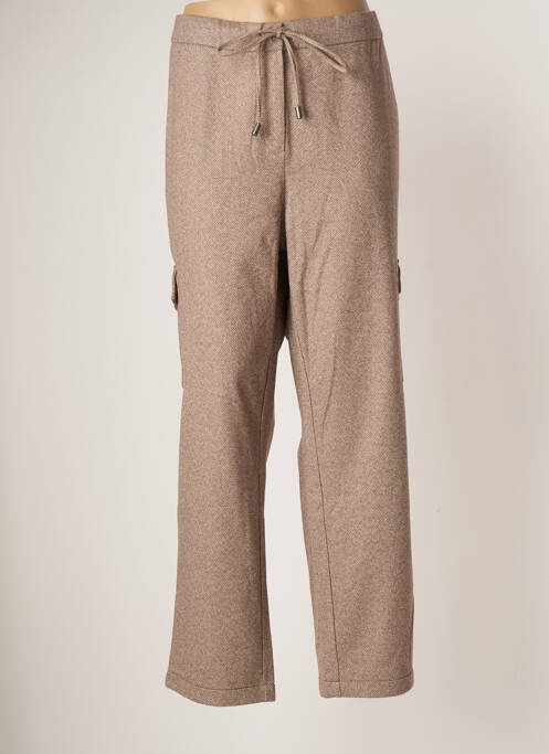 Pantalon cargo marron YESTA pour femme