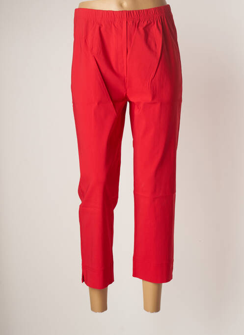 Pantalon 7/8 rouge OLIVER JUNG pour femme