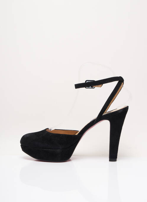 Sandales/Nu pieds noir LODI pour femme