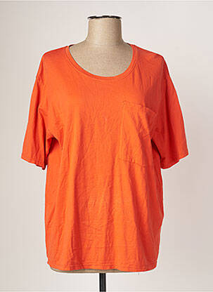 T-shirt orange DROLATIC pour femme