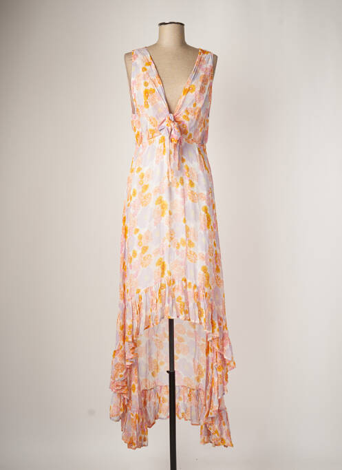 Robe longue orange SUNDRESS pour femme
