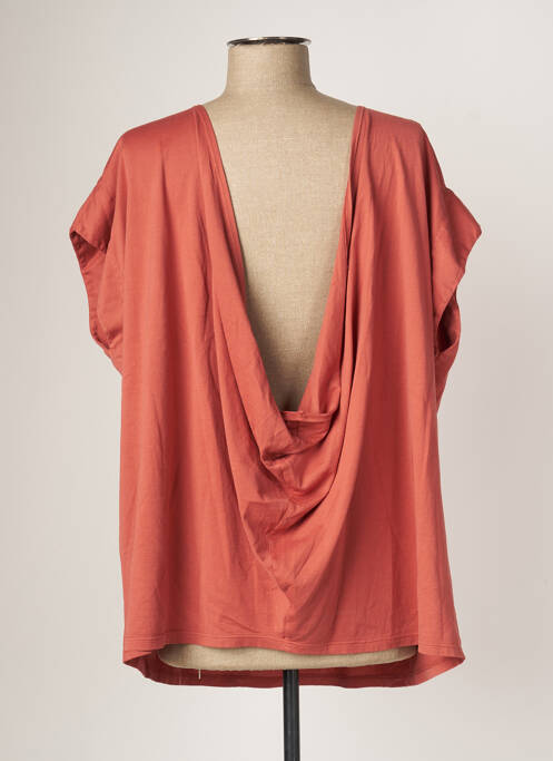 T-shirt orange DROLATIC pour femme